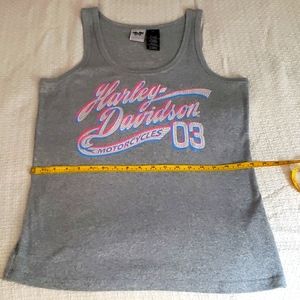 Harley Davidson ribbed tank top 1W.
